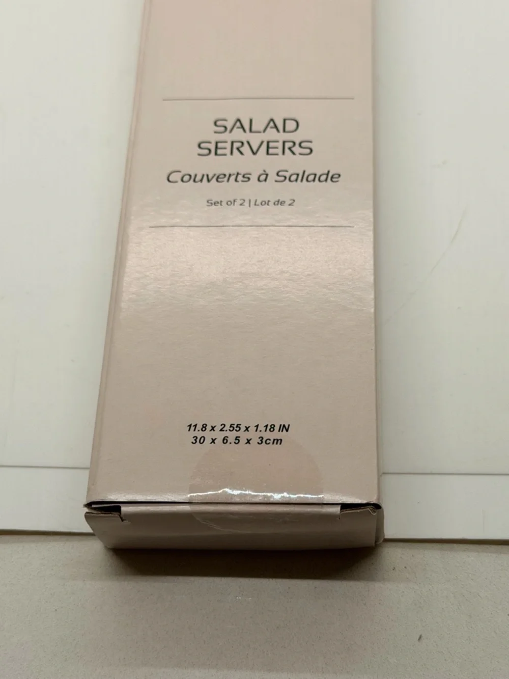 NWT TAJA Collection Salad Servers Retail $65